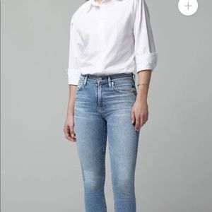 Citizen of humanity Rocket crop high rise skinny